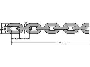 DIN764 LINK CHAIN RF-A4    